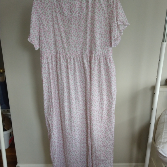 Vintage 100% cotton Laura Ashley Intimate & Sleepwear Night Gown sz Large - Picture 2 of 5